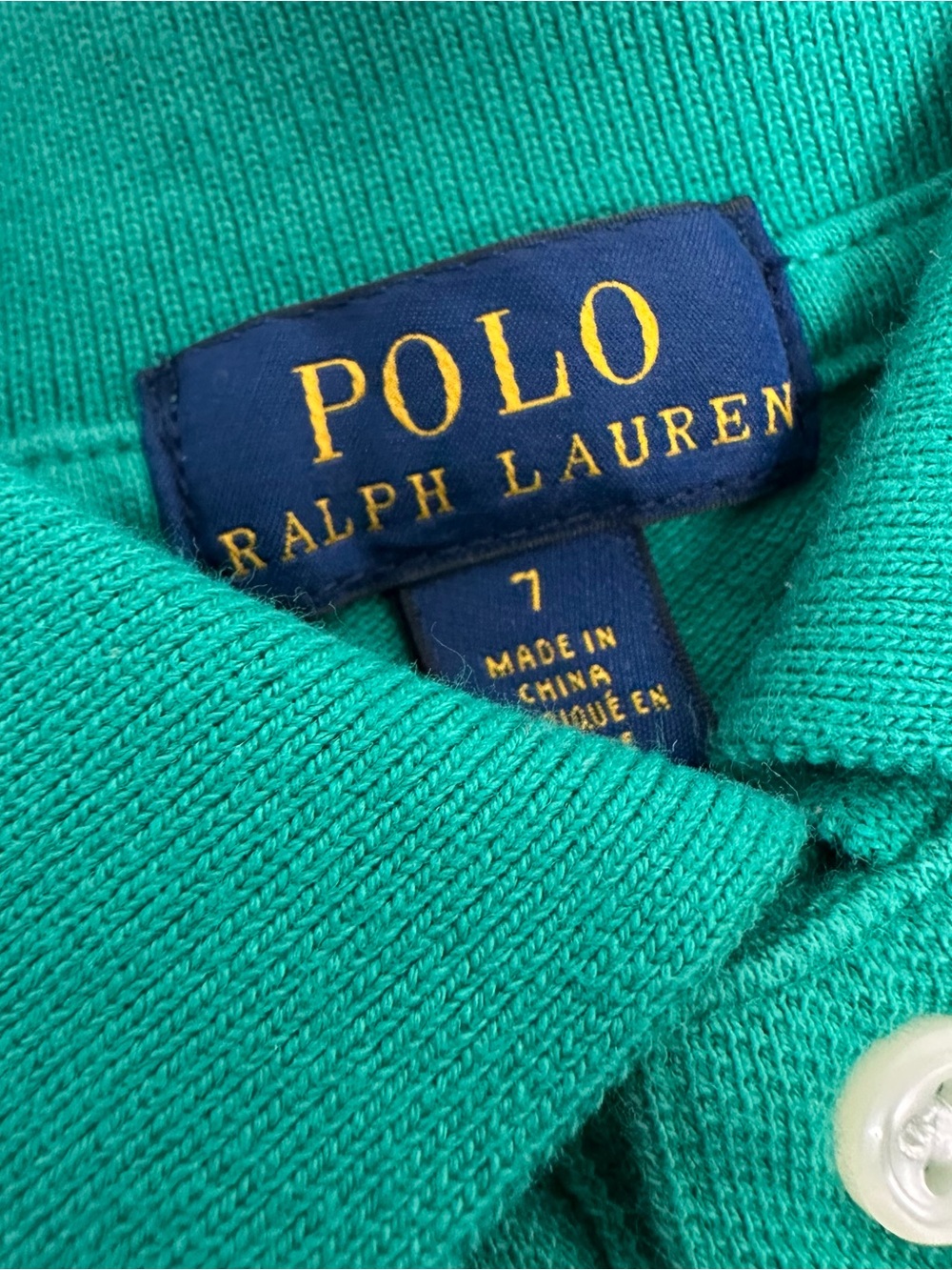 Polo Ralph Lauren Boys Size 7 Lot 4 Shirts Polo T-Shirts Pink Aqua Green Black - Picture 2 of 3